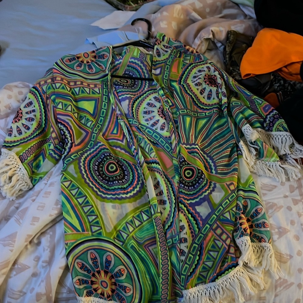 Psychedelic duster